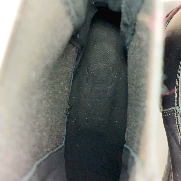 8 by YOOX black leather cap-toe Chelsea boots, EU41, NWT - Picture 9 of 14